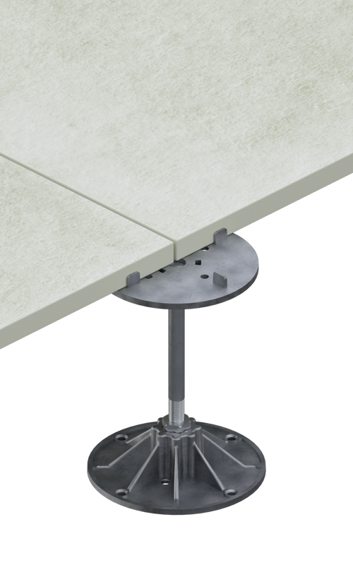 A1 Non Combustible Adjustable Pedestals Suitable For Flat Roofs